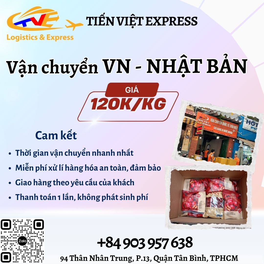 Gửi hàng đi Nhật Bản  - Tiến Việt Express